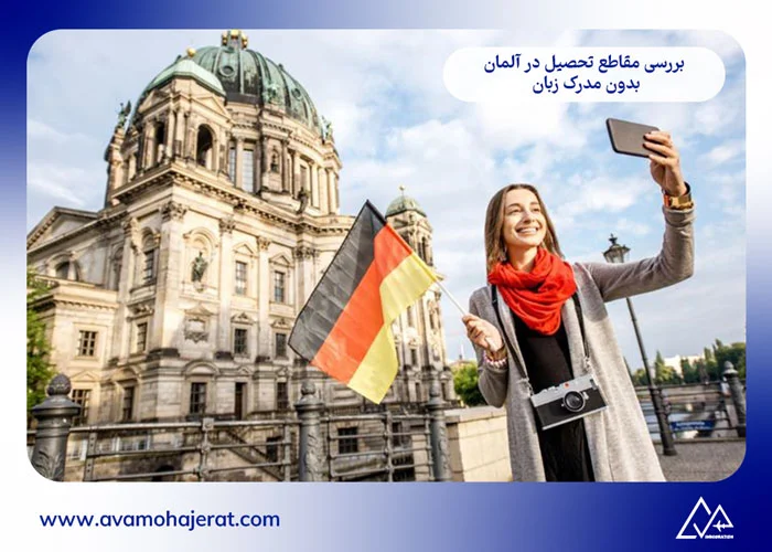 تحصیل بدون مدرک زبان در آلمان