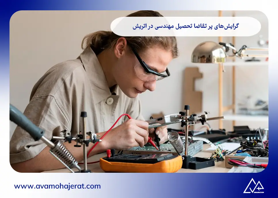 گرایش‌های پر تقاضا تحصیل مهندسی در اتریش