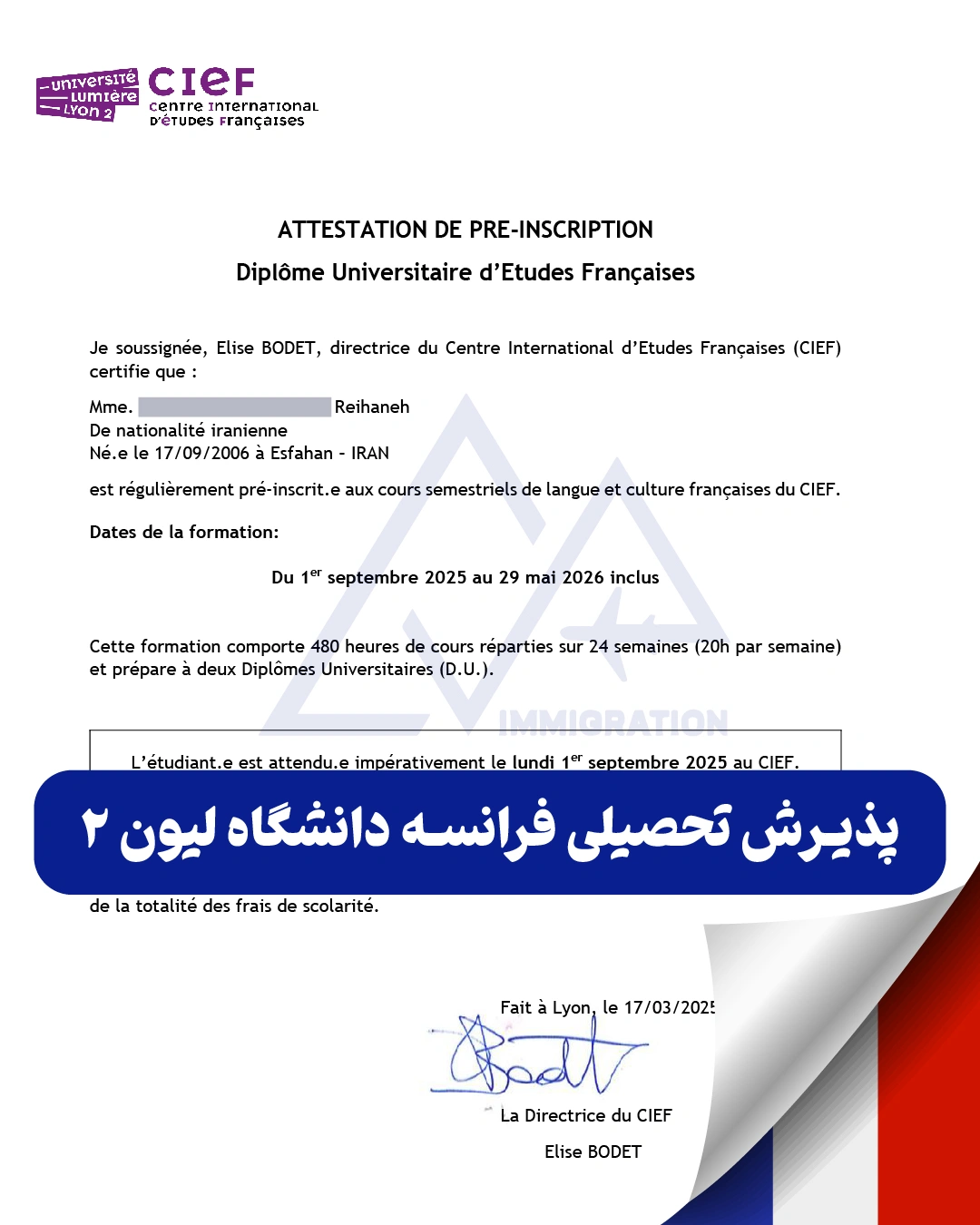 پرچم فرانسه