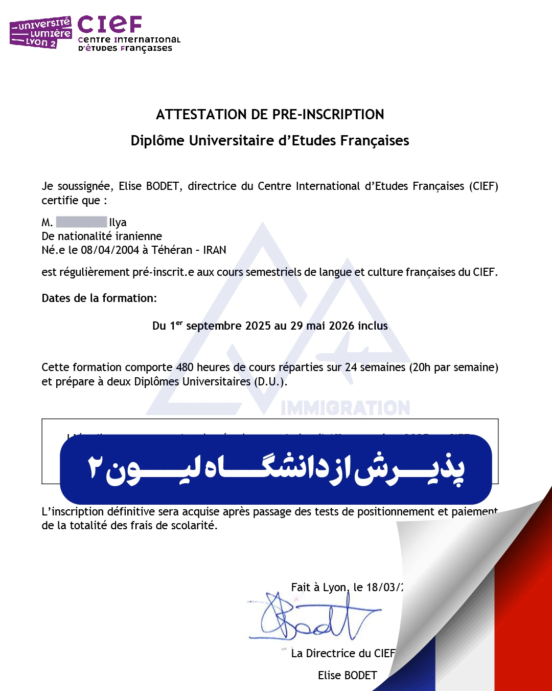 پرچم فرانسه