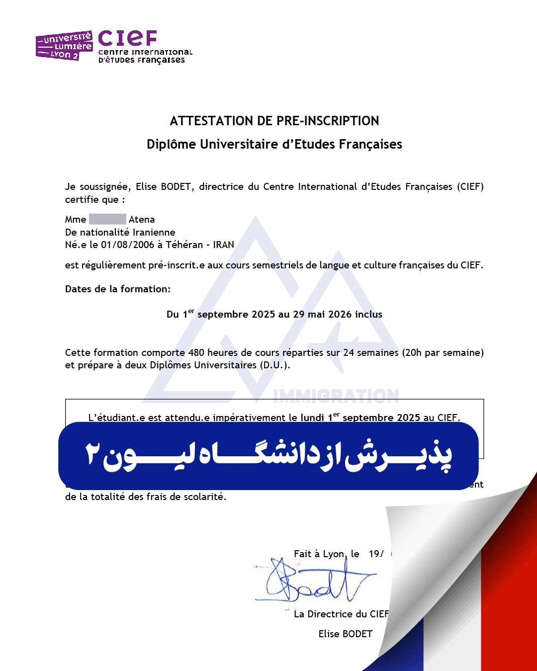 پرچم فرانسه