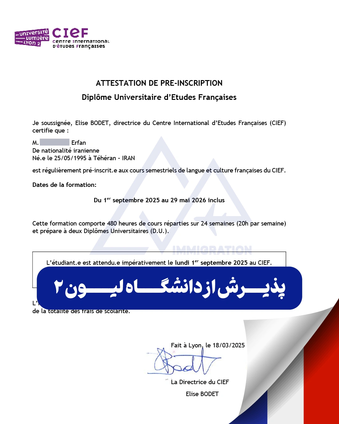 پرچم فرانسه